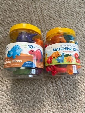 Learning Resources Snap & Learn Matching Dinos Toy for Toddlers 18 months+